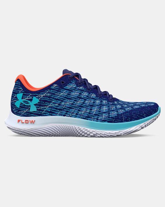 Men's UA Flow Velociti Wind 2 CN Running Shoes in Blue image number 0